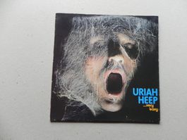 LP brit. Hardrock Band Uriah Heep 1986 ....very `eavy . very